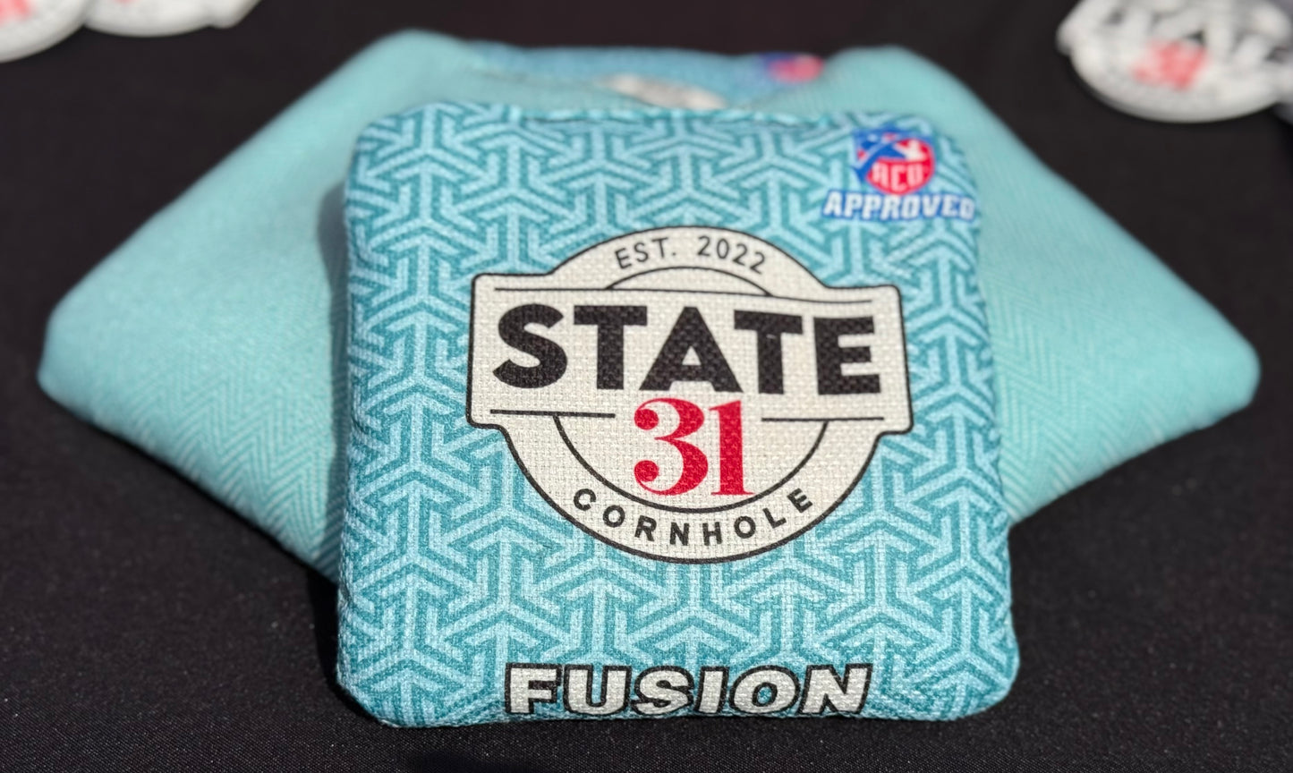 FUSION - ACO Stamped - Geo Teal