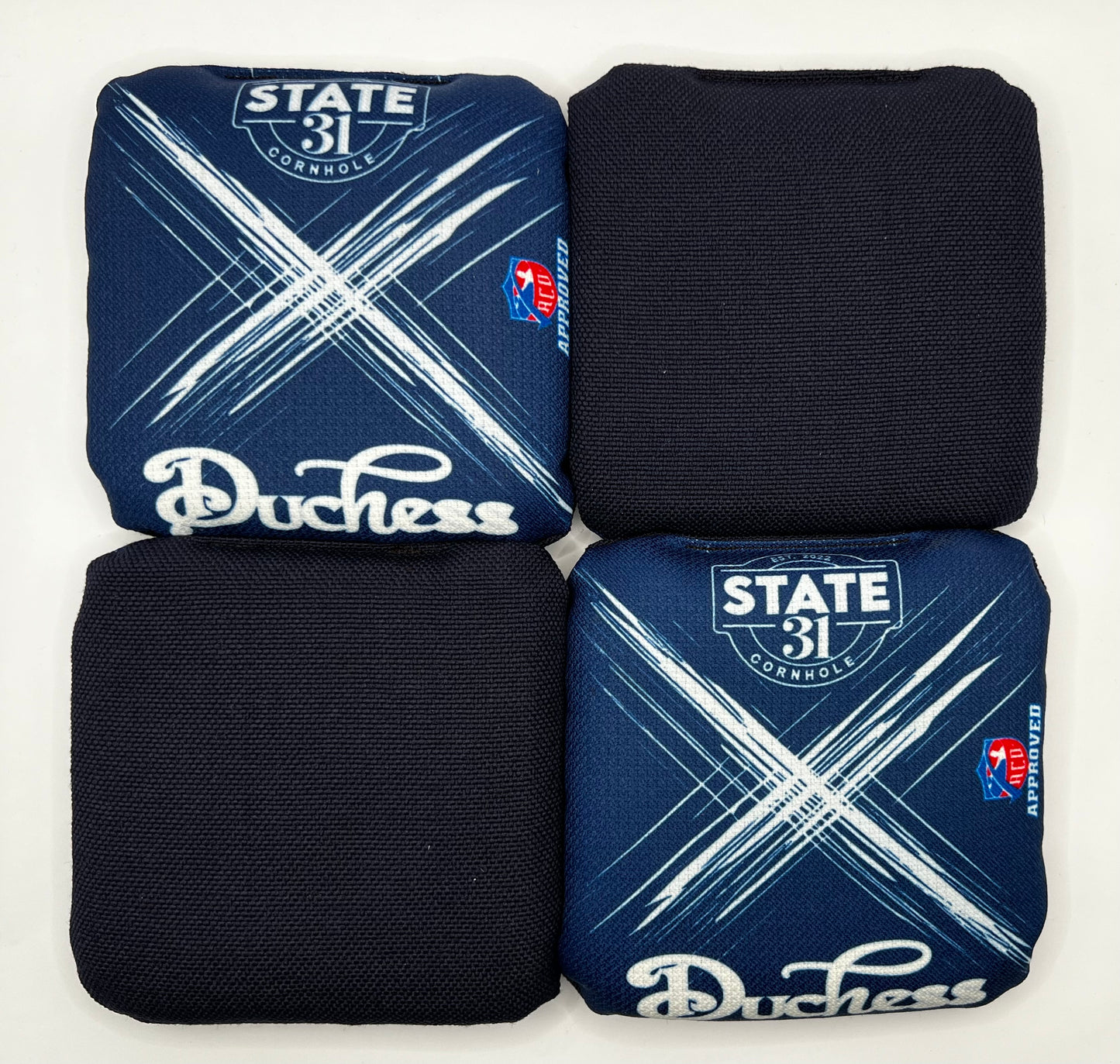 DUCHESS - ACO Stamped - Blue X
