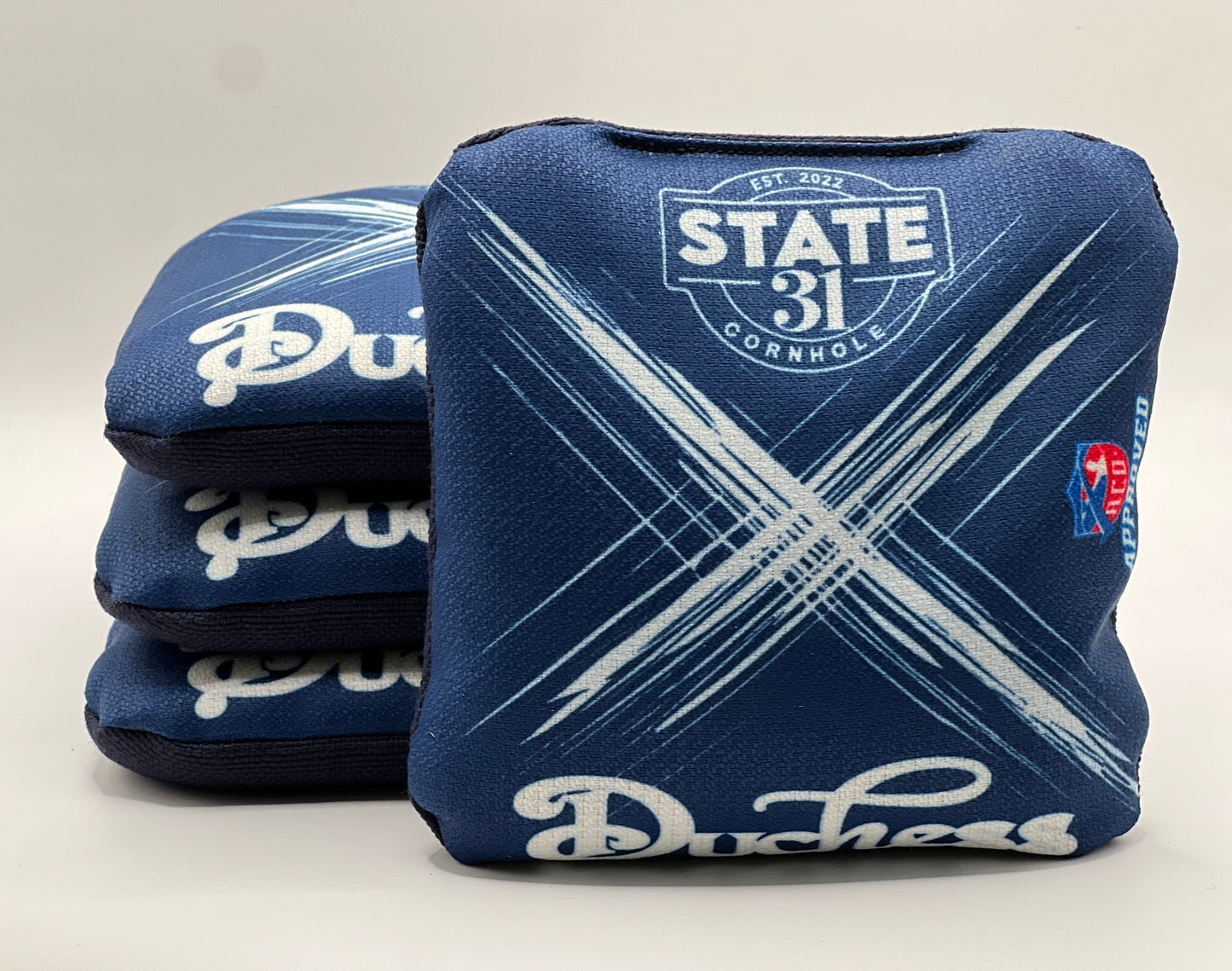 DUCHESS - ACO Stamped - Blue X