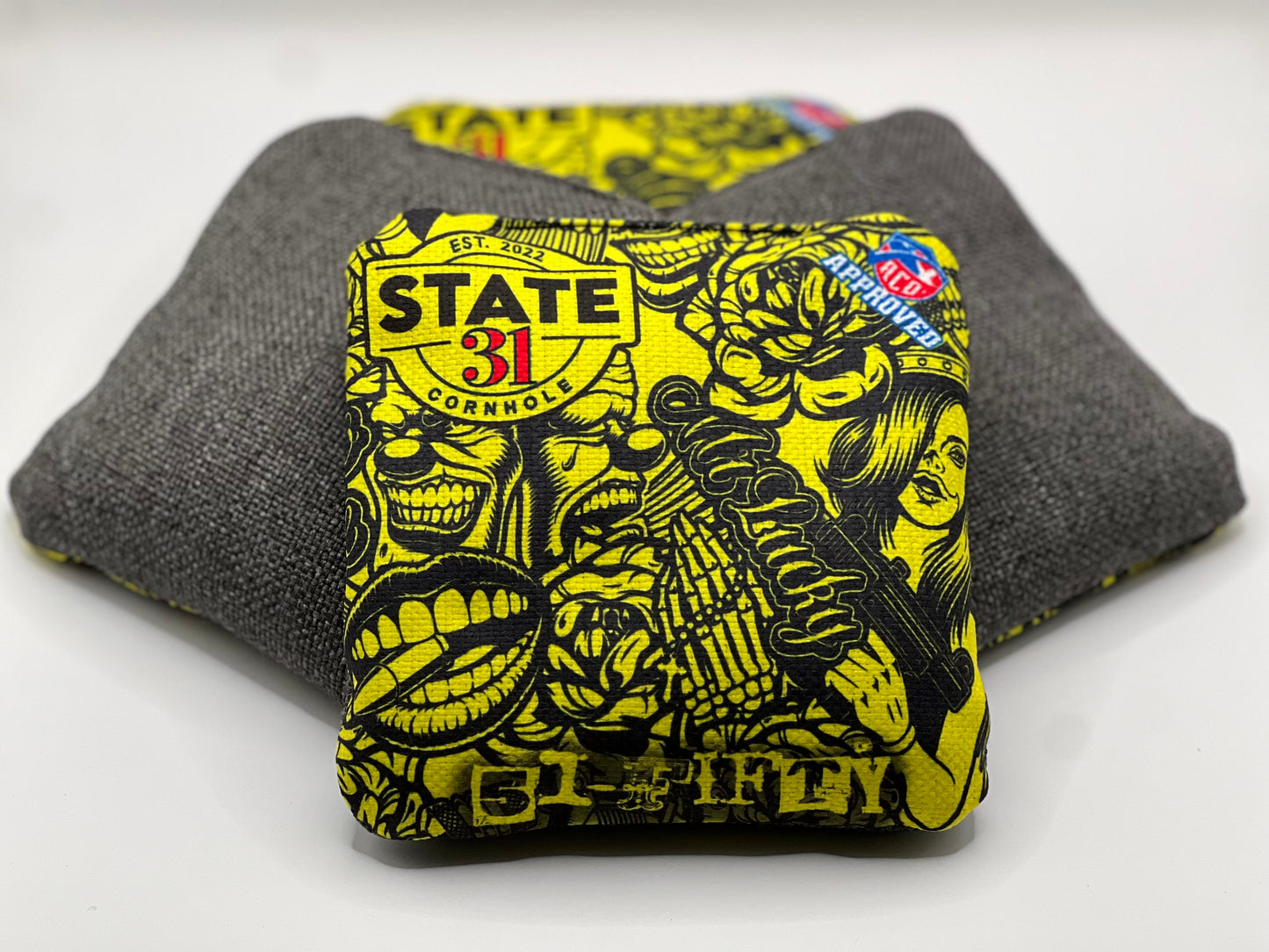 5150 - ACO Stamped - Bad Habits Yellow