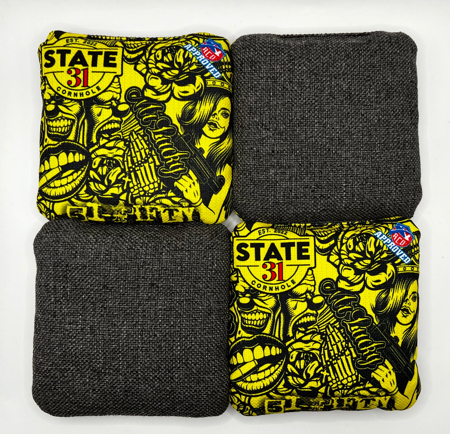 5150 - ACO Stamped - Bad Habits Yellow
