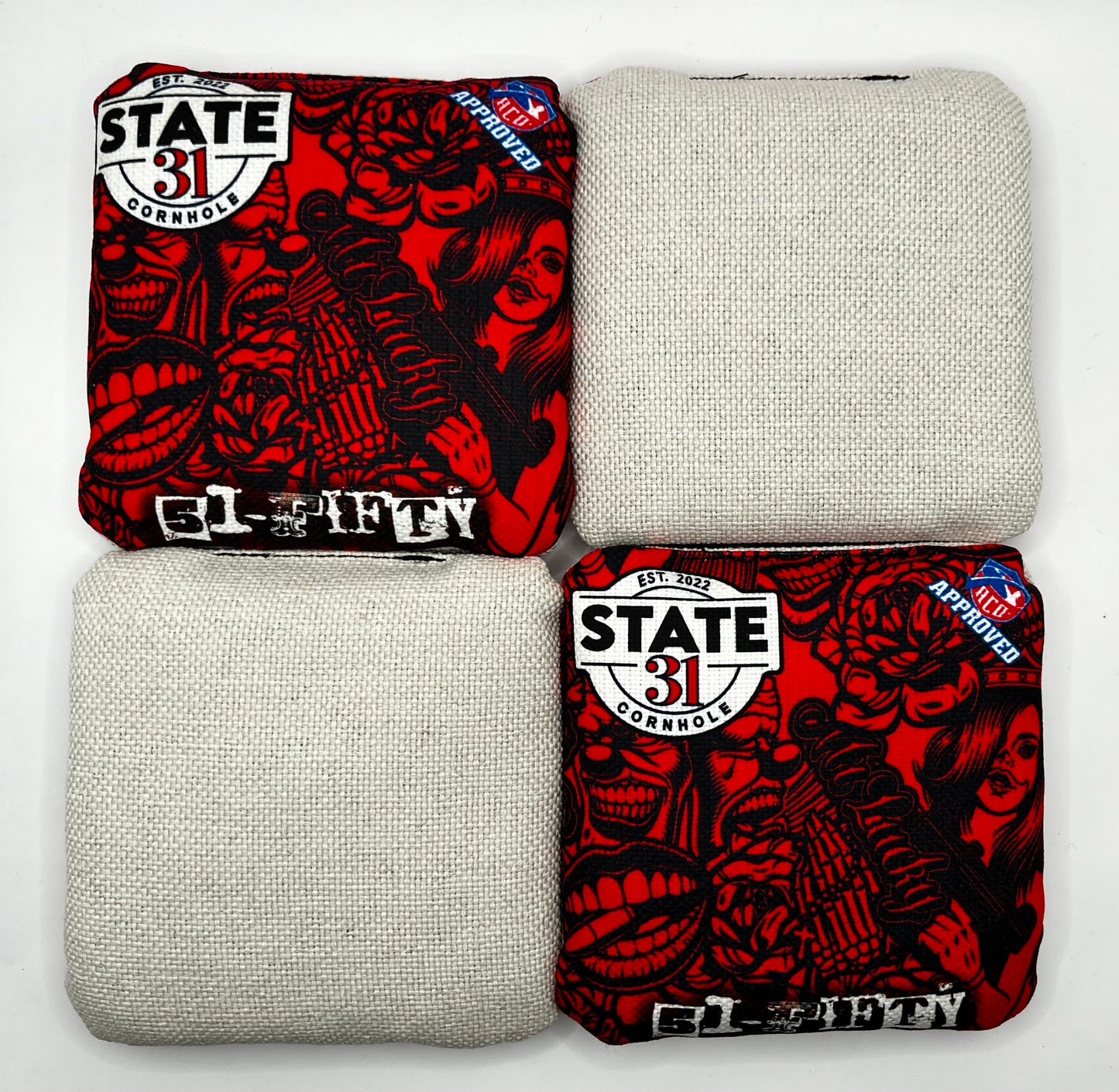 5150 - ACO Stamped - Bad Habits Red