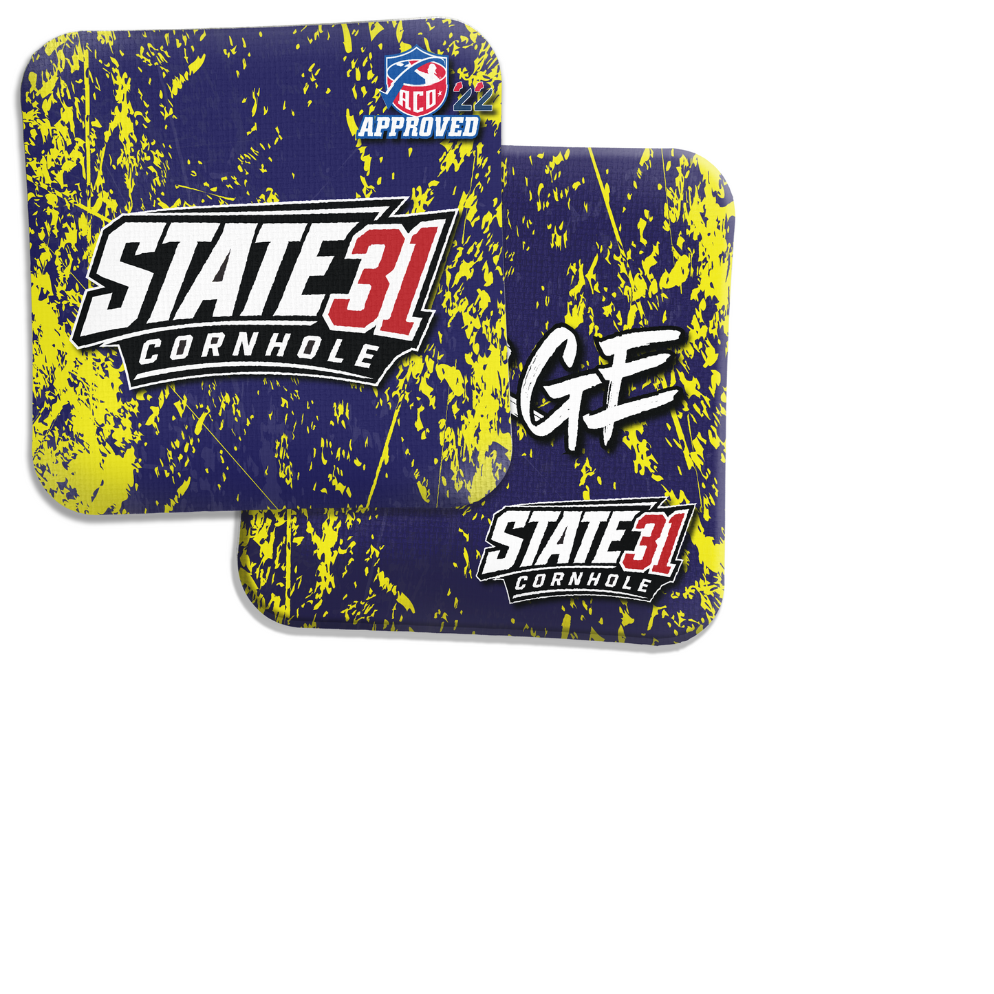 SURGE - ACO Stamped - Yellow/Blue