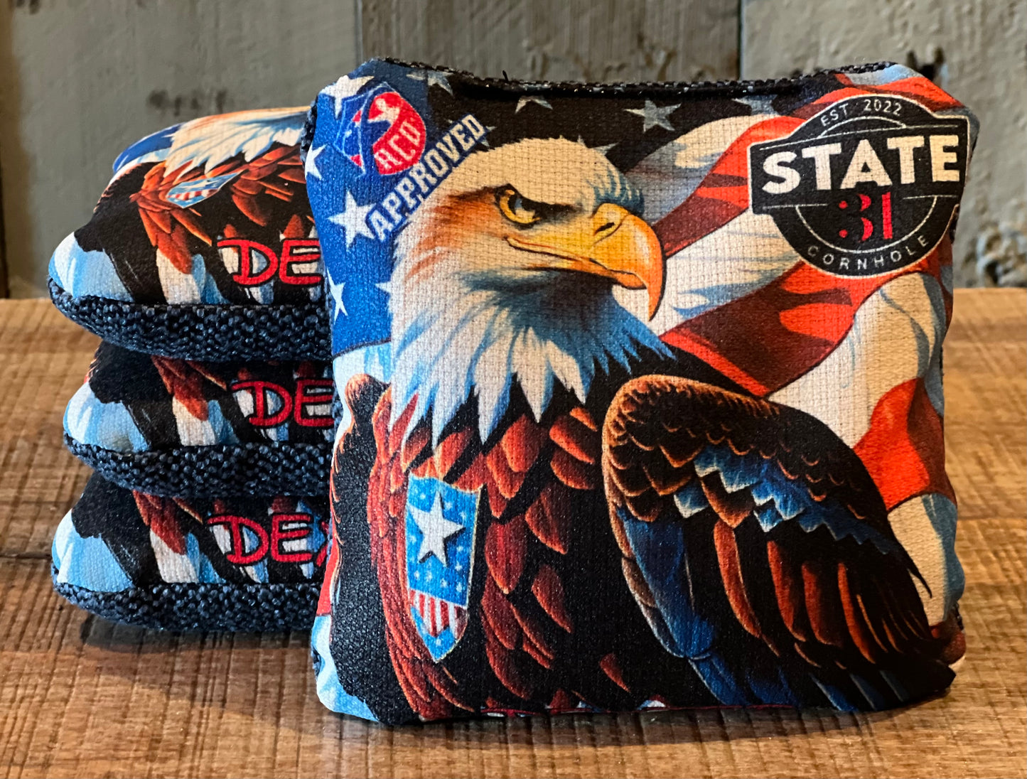 DEXTER - ACO Stamped - Eagle Flag