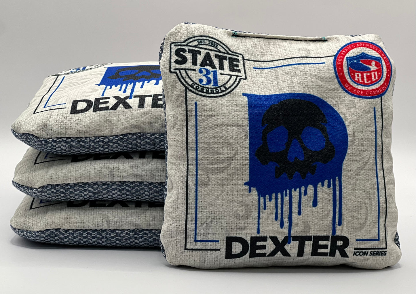 DEXTER - ACO Stamped - Icon Series White