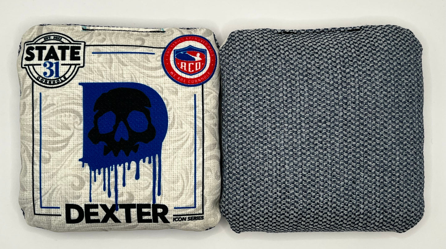 DEXTER - ACO Stamped - Icon Series White