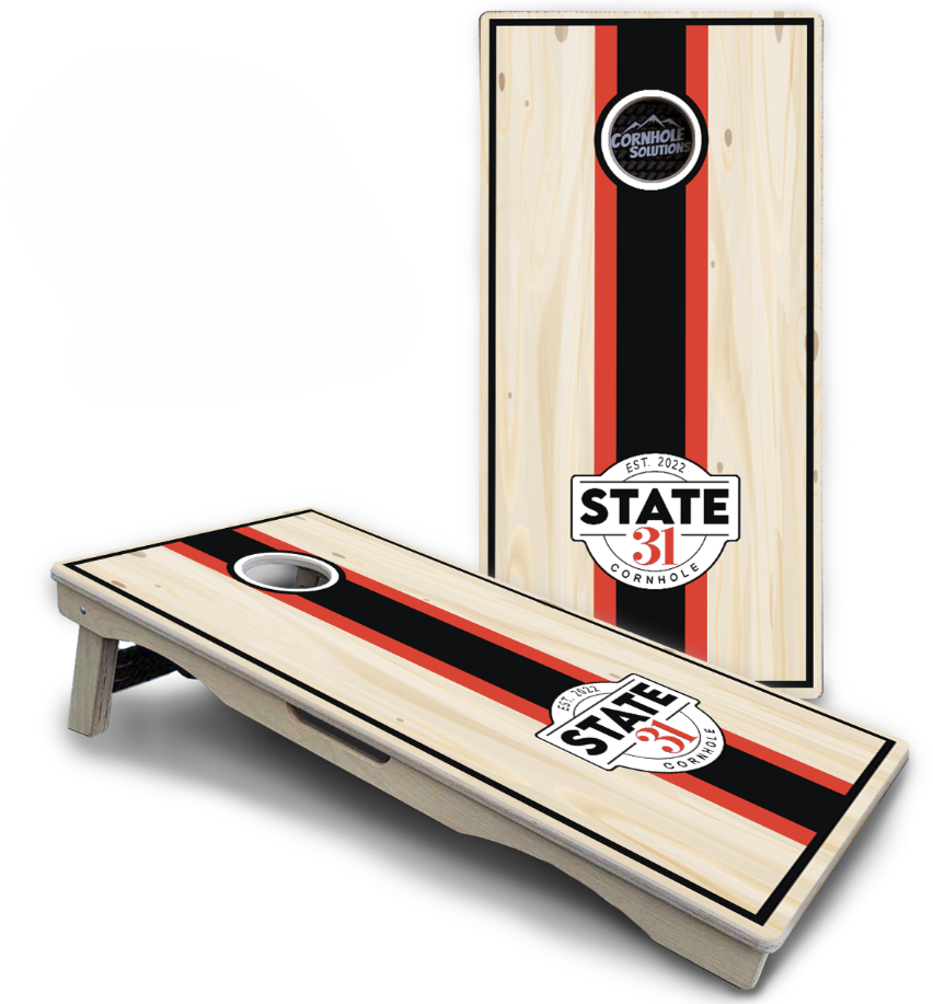 Competition Boards - Red Stripe