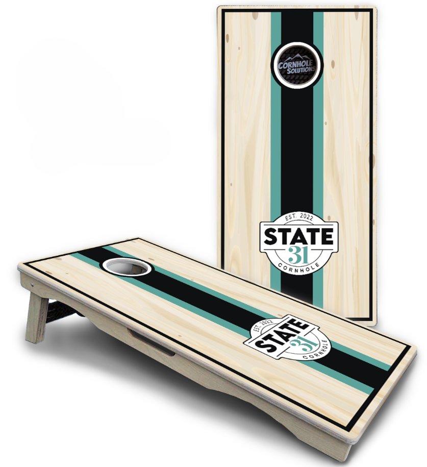 Competition Boards - Teal Stripe