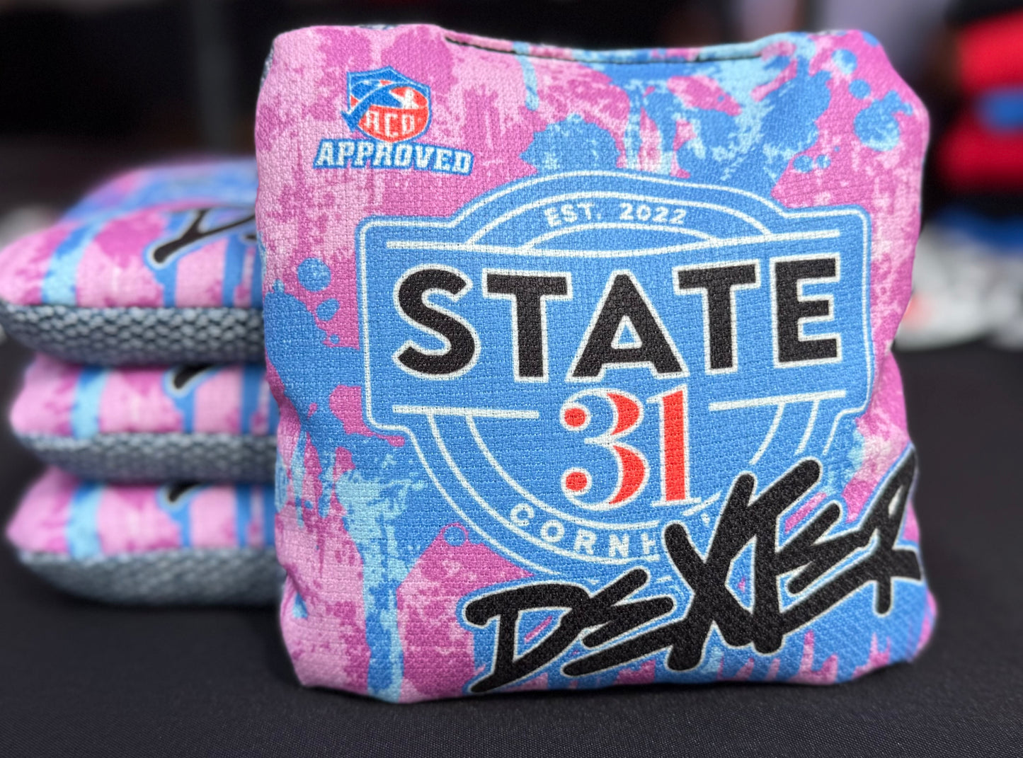 DEXTER - ACO Stamped - Drip Pink