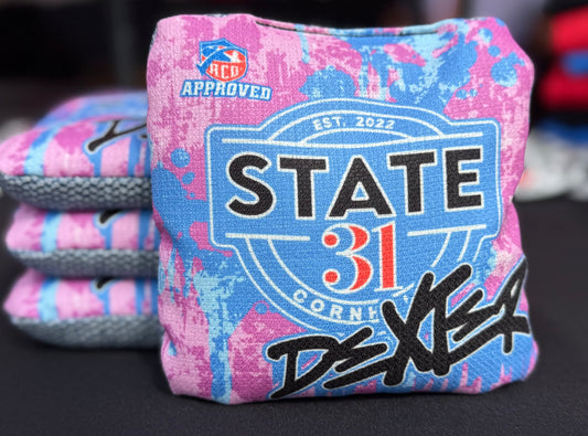 DEXTER - ACO Stamped - Drip Pink