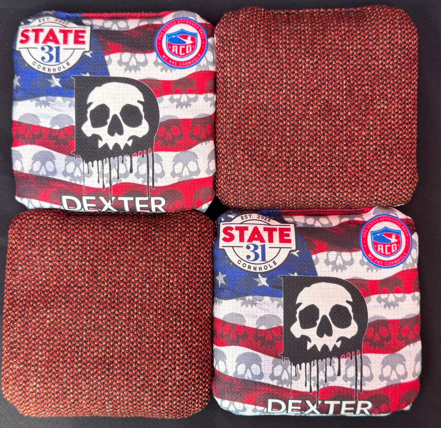 DEXTER - ACO Stamped - Icon Flag