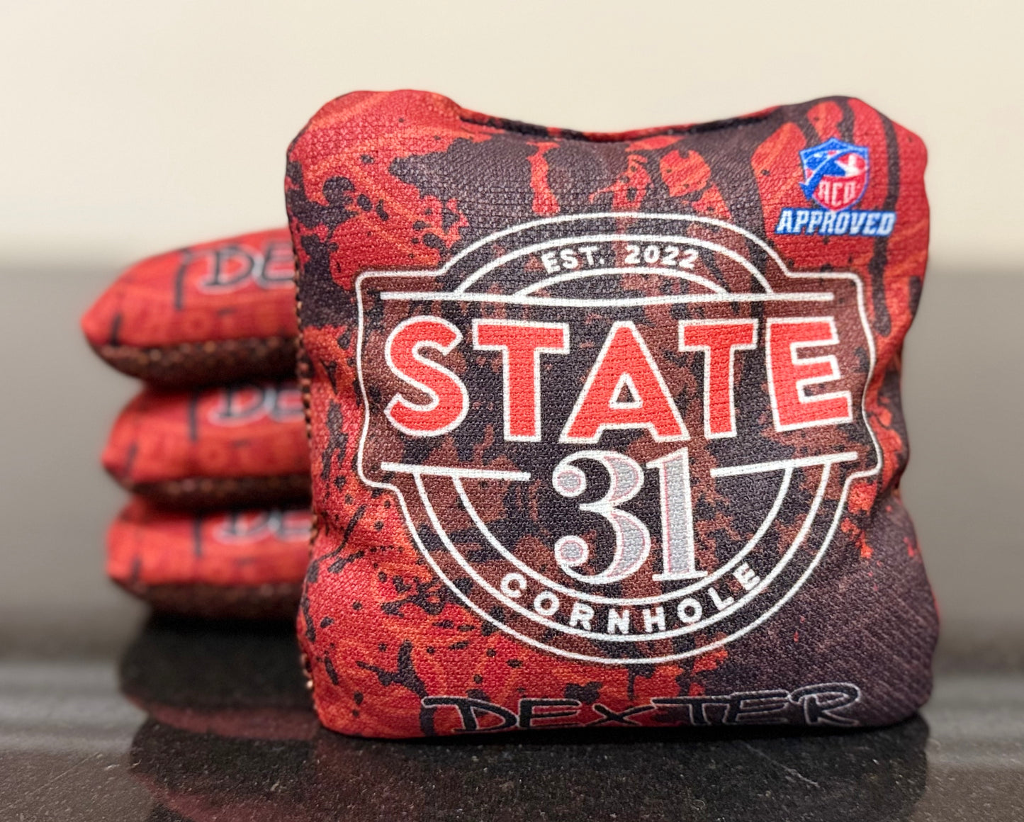 DEXTER - ACO Stamped - Red Splatter