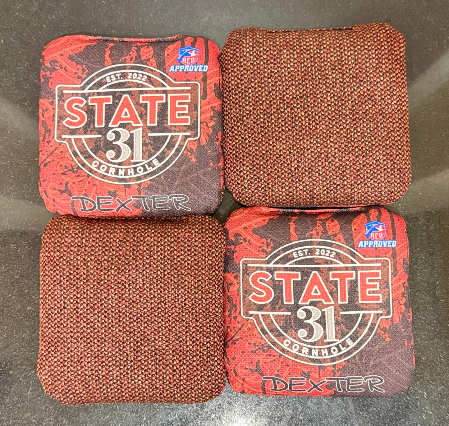 DEXTER - ACO Stamped - Red Splatter