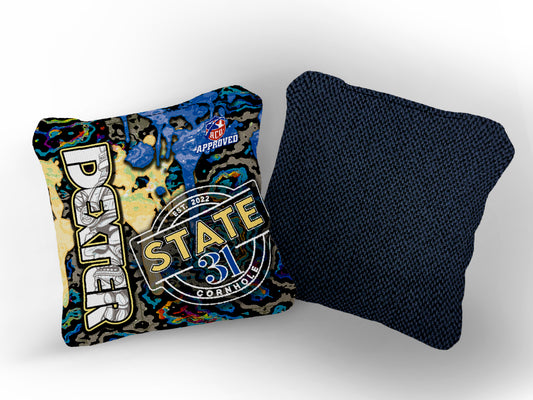 DEXTER - ACO Stamped - Wild Blue Lemon