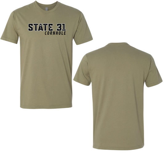 Block Logo Rough T-shirt