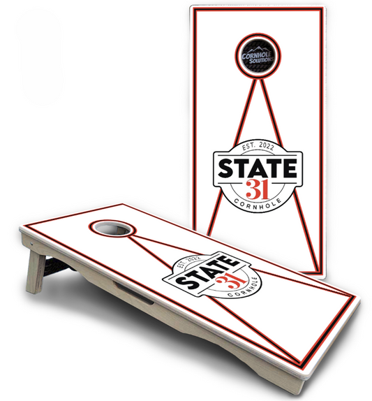Competition Boards - White/Red Lanes